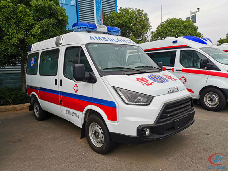 江鈴特順短軸中頂國六救護車(柴油版)