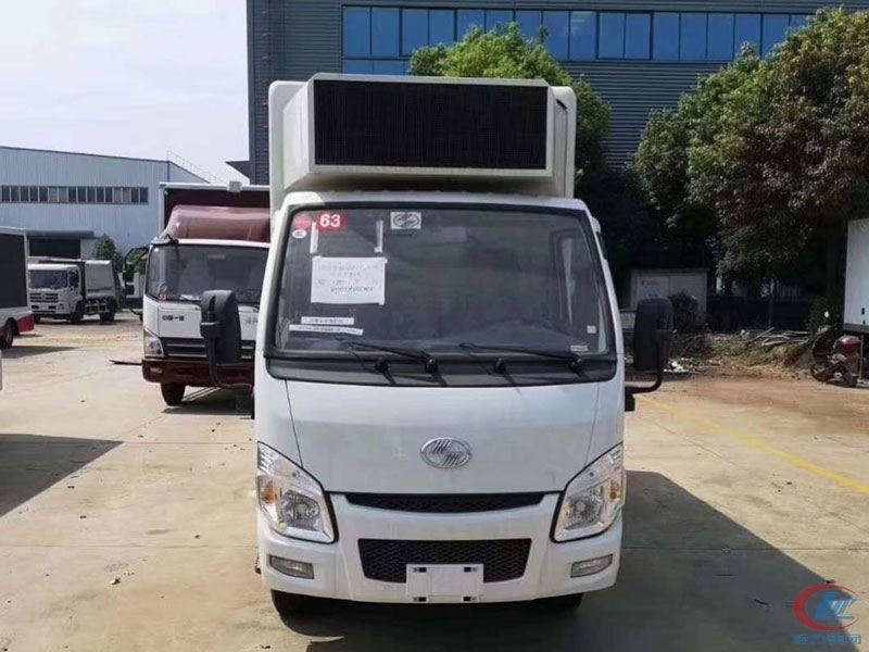 國六躍進小福星S70廣告宣傳車