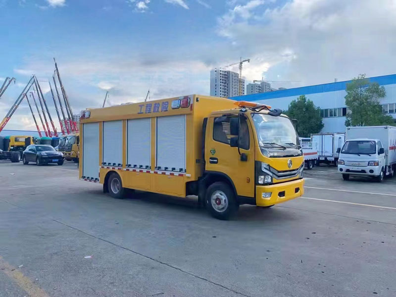 程力國六東風多利卡搶險車