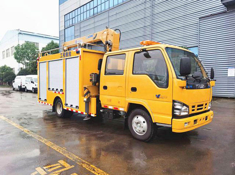 國六慶鈴五十鈴工程救險車