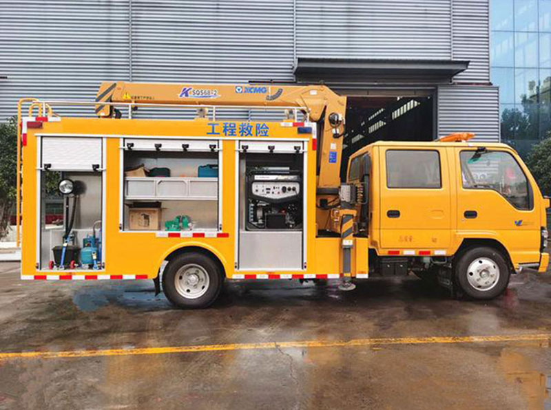 國六慶鈴五十鈴工程救險車
