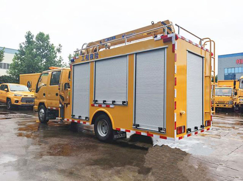 國六慶鈴五十鈴工程救險車