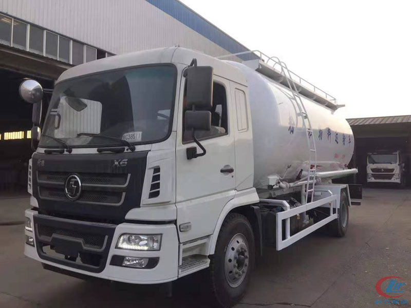 陜汽軒德X6粉粒物料運輸車