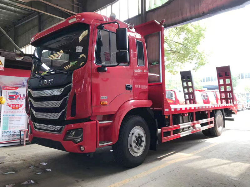 國六江淮K5單橋平板運輸車