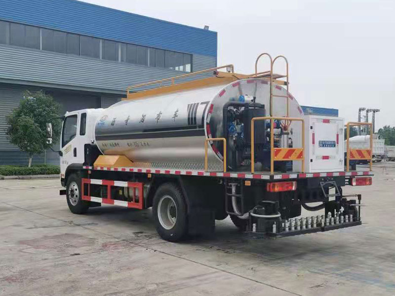 國六解放9.3立方智能型瀝青灑布車