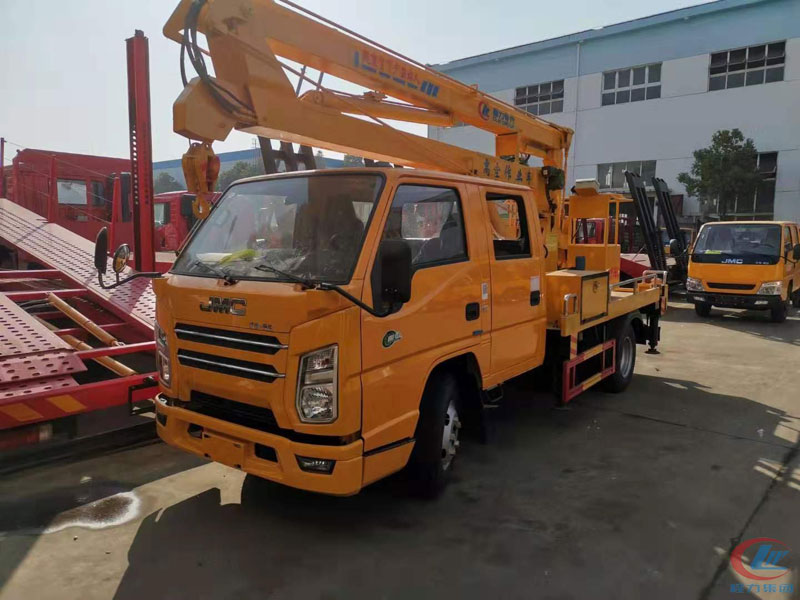 國六江鈴順達藍牌高空作業車