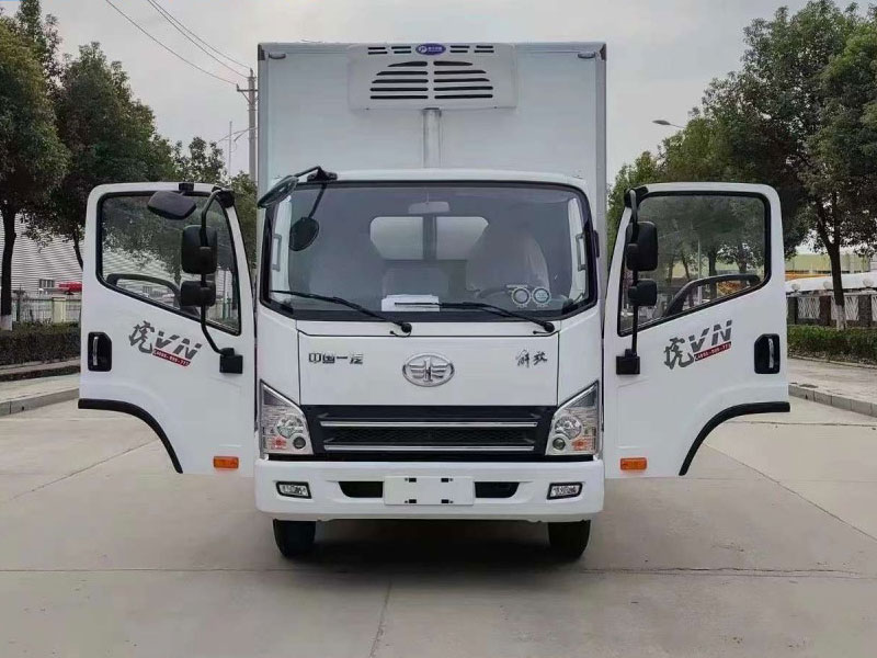 國六解放虎VN4米2冷藏車