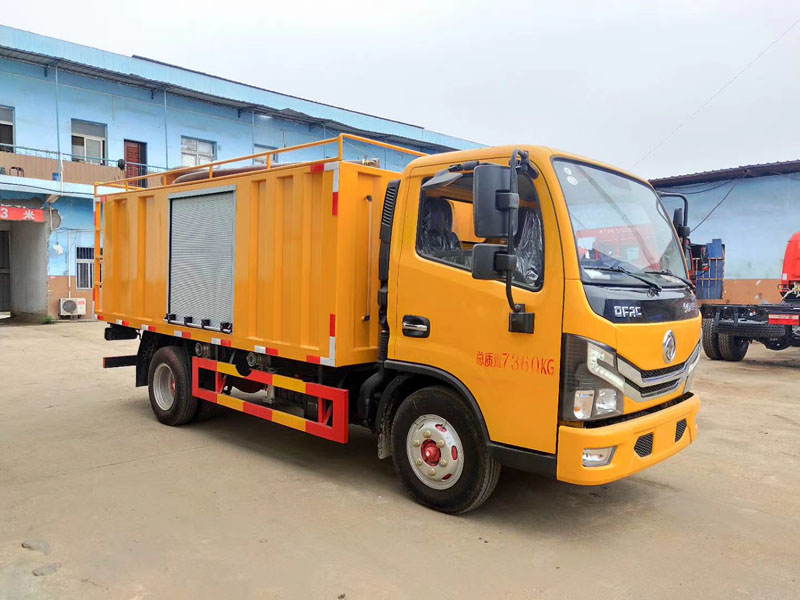 國六污水處理車固液分離疏通處理車