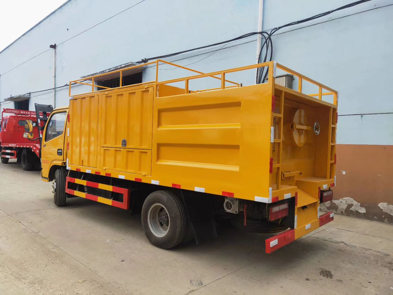 國六污水處理車固液分離疏通處理車