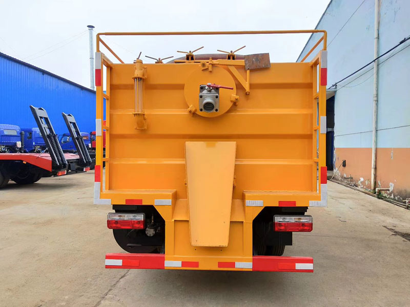 國六污水處理車固液分離疏通處理車