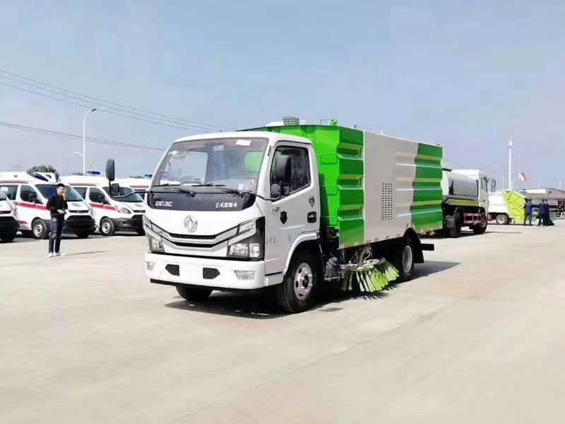 國六東風多利卡6方掃路車