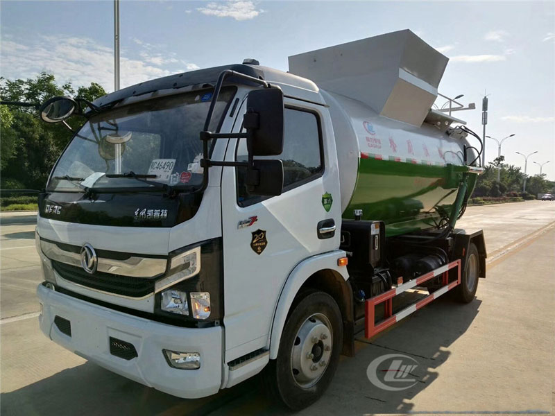 國六7方東風D7餐廚垃圾車