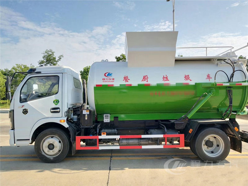 國六7方東風D7餐廚垃圾車