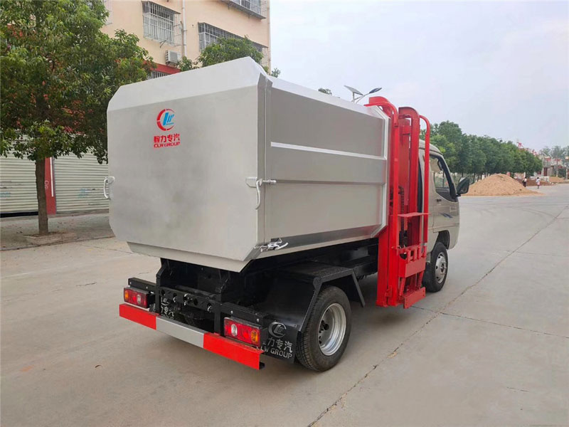 國六3方藍牌唐駿歐鈴掛桶垃圾車