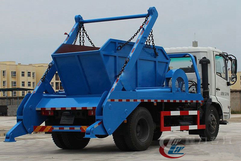 國六12立方東風天錦擺臂垃圾車