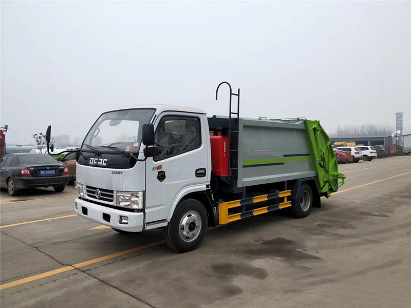 5方地庫專用東風D6壓縮垃圾車