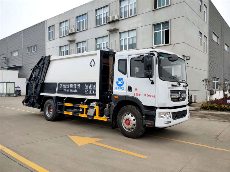 國六12立方東風D9壓縮垃圾車