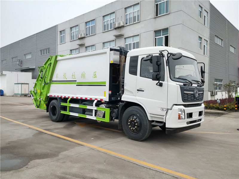 國六14立方東風天錦壓縮垃圾車