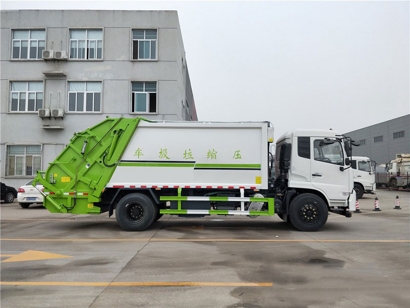 國六14立方東風天錦壓縮垃圾車