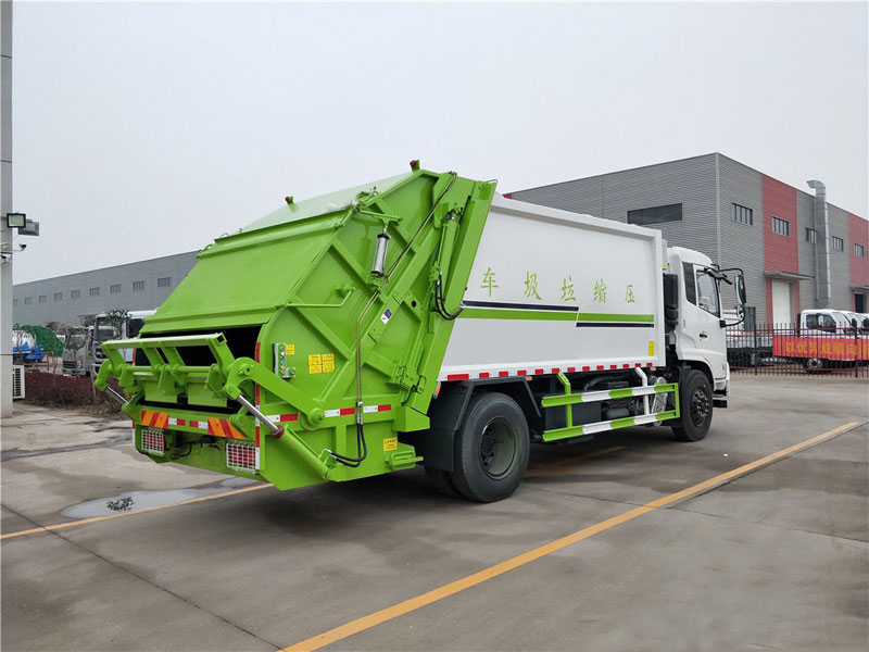 國六14立方東風天錦壓縮垃圾車