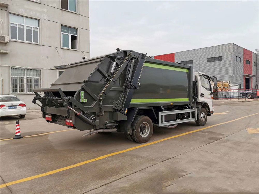 國六8立方江淮V7壓縮垃圾車