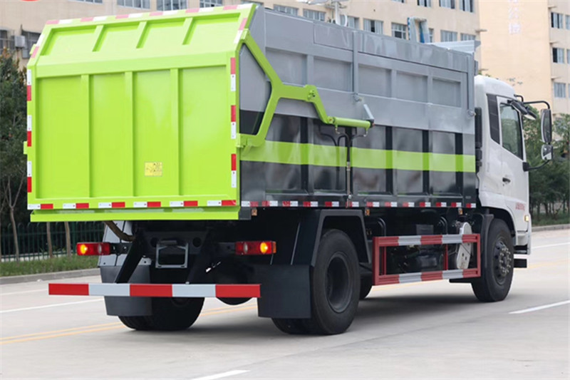 國六東風天錦15方對接垃圾車