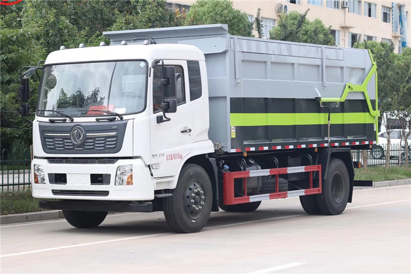 國六東風天錦15方對接垃圾車