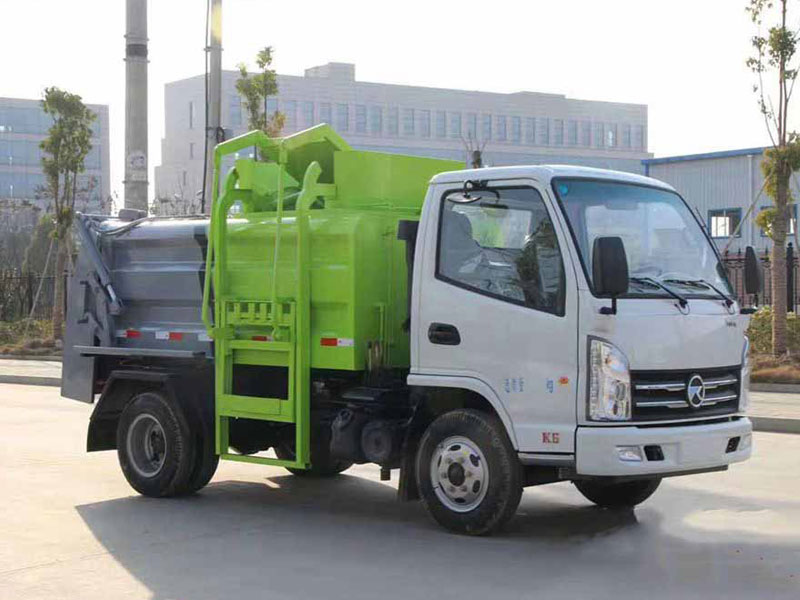 國(guó)六3方藍(lán)牌凱馬餐廚垃圾車
