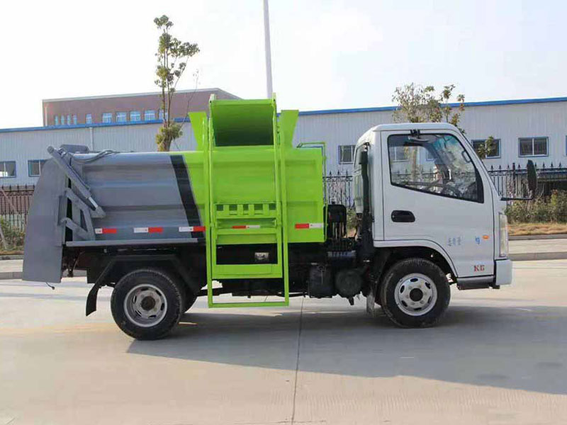 國(guó)六3方藍(lán)牌凱馬餐廚垃圾車