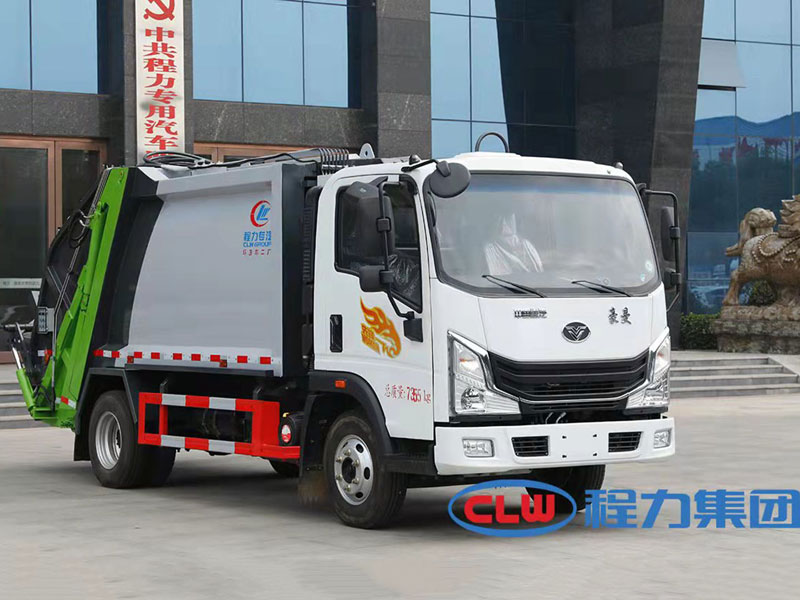 程力集團國六重汽豪曼壓縮垃圾車