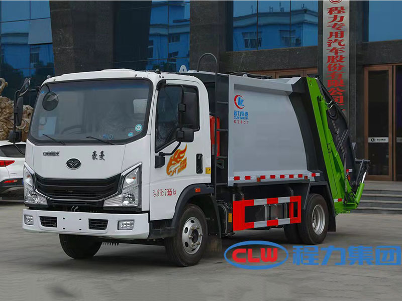 程力集團國六重汽豪曼壓縮垃圾車