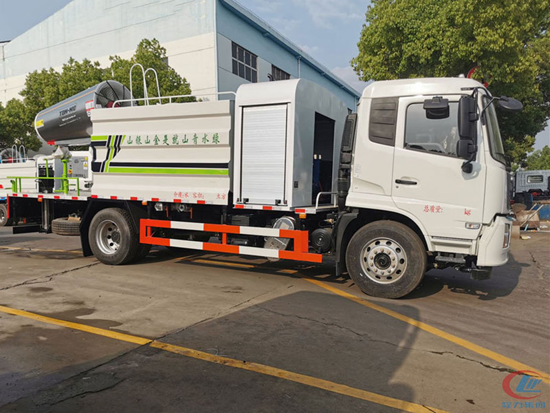 程力集團國六東風天錦抑塵車(50-100米霧炮)