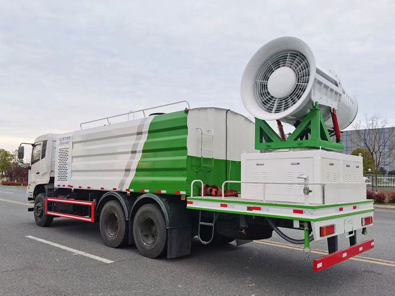 國六東風天錦后雙橋多功能抑塵車