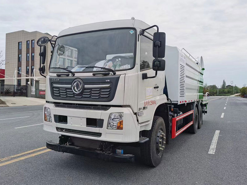 國六東風天錦后雙橋多功能抑塵車