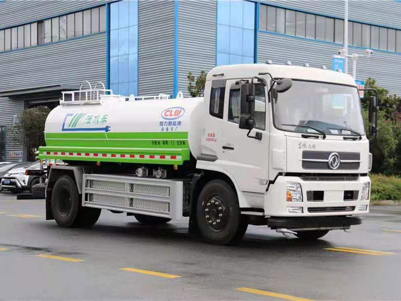 國六東風天錦純電動高端灑水車