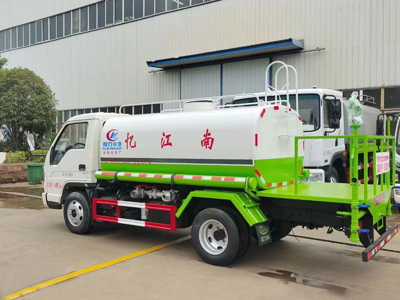 國六福田小卡4.5噸灑水車